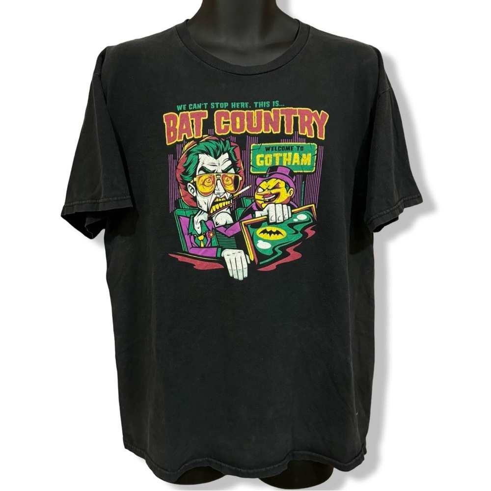 00s BatMan Fear & Loathing Spoof T-Shirt